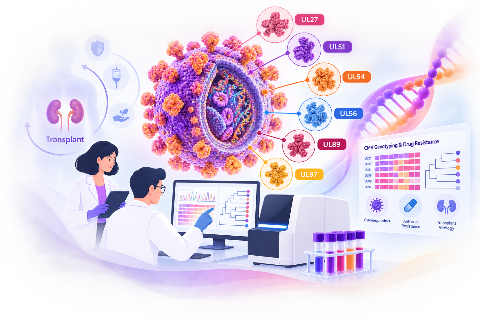 DeepChek Assay UL54 / UL97 Drug Resistance