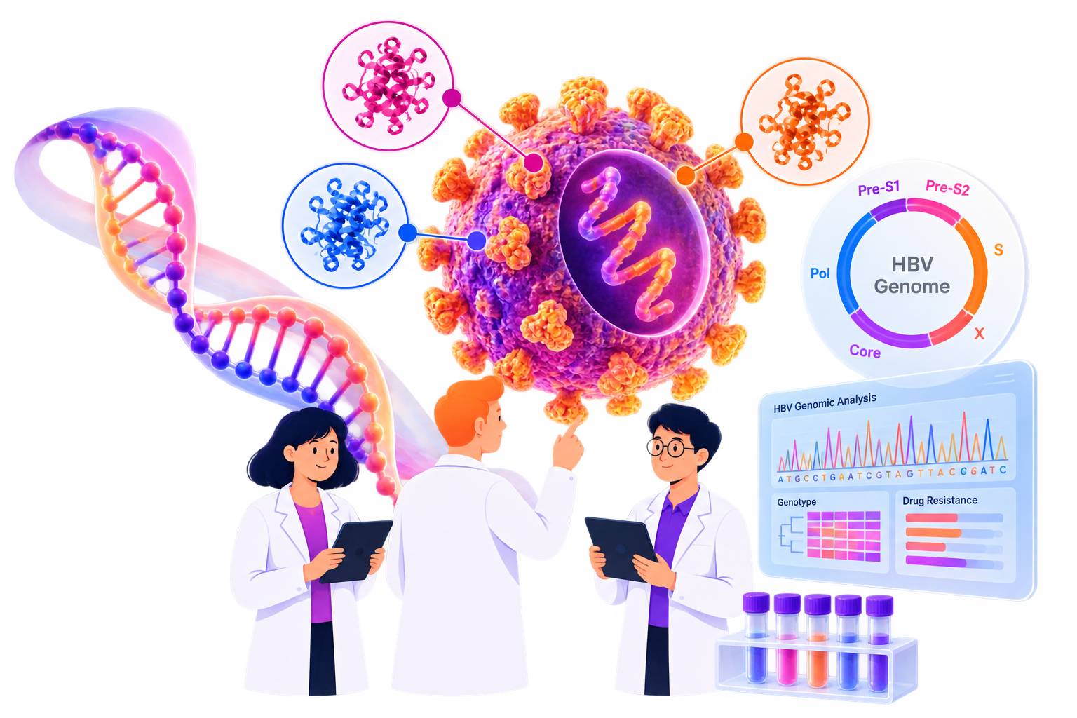 DeepChek Assay Whole Genome HBV Genotyping